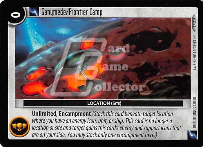 WARS TCG: 1 Ganymede/Frontier Camp