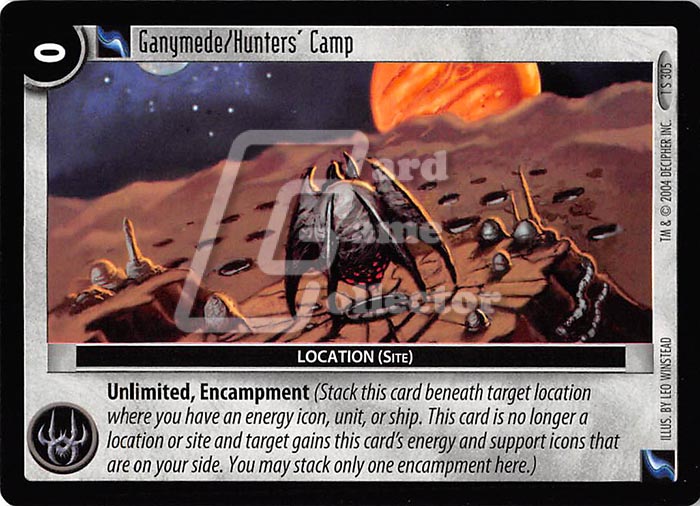 WARS TCG: 1 Ganymede/Hunters' Camp