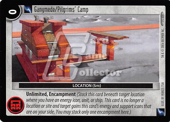 WARS TCG: 1 Ganymede/Pilgrims' Camp