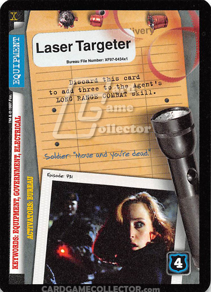X-Files CCG: Laser Targeter