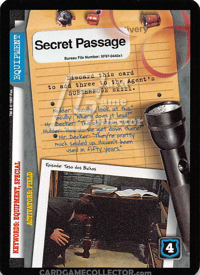 X-Files CCG: Secret Passage