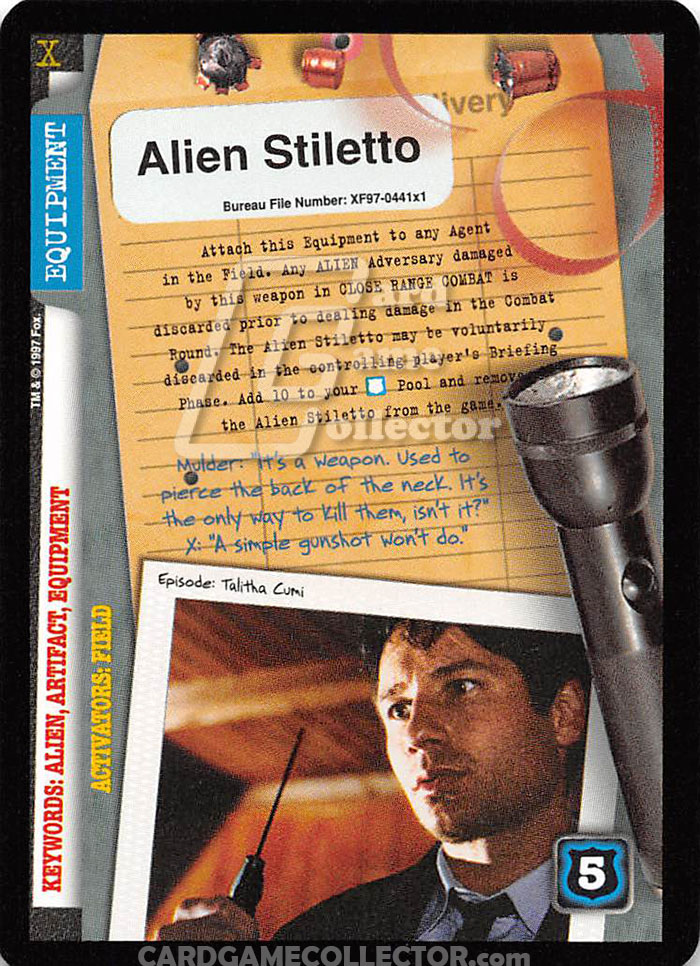 X-Files CCG: Alien Stiletto