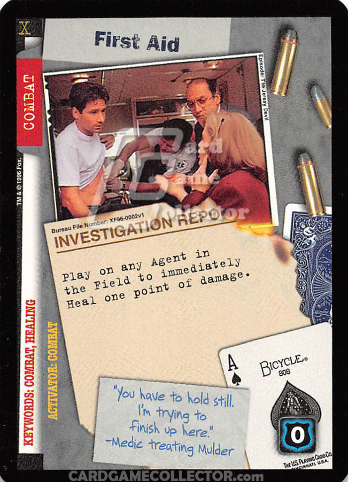 X-Files CCG: First Aid