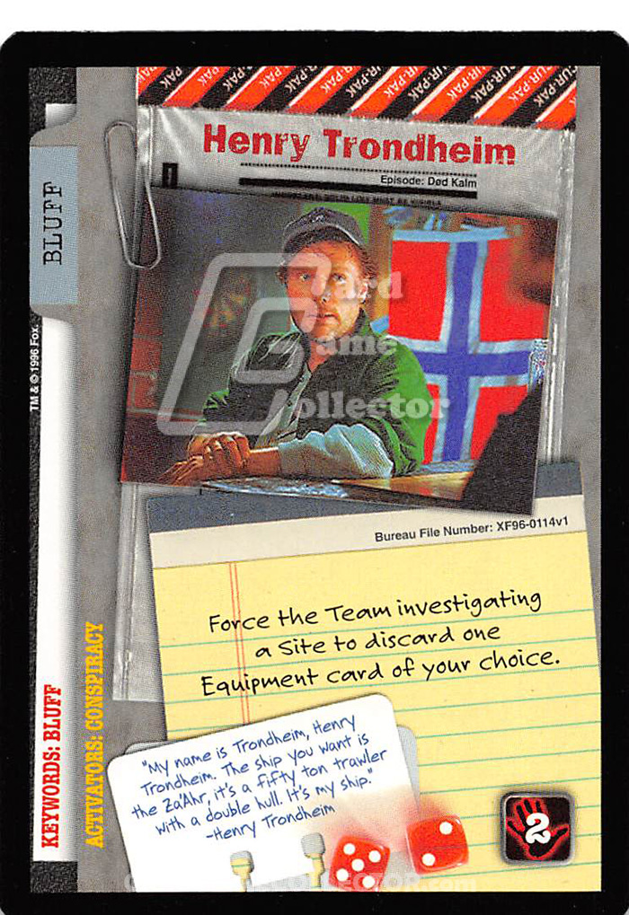 X-Files CCG: Henry Trondheim