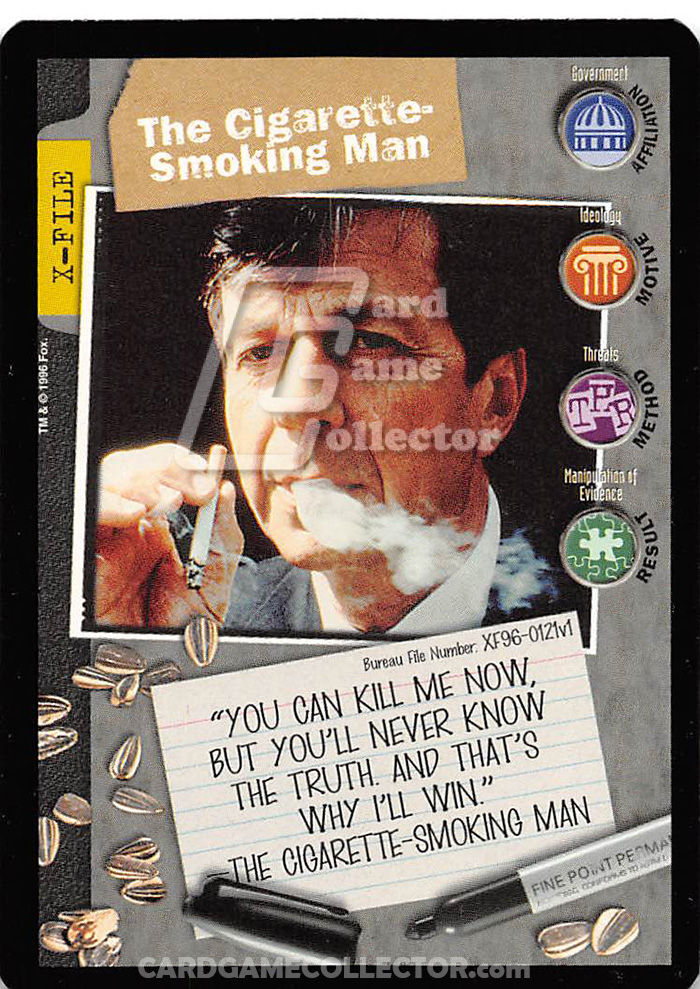 X-Files CCG: The Cigarette-Smoking Man