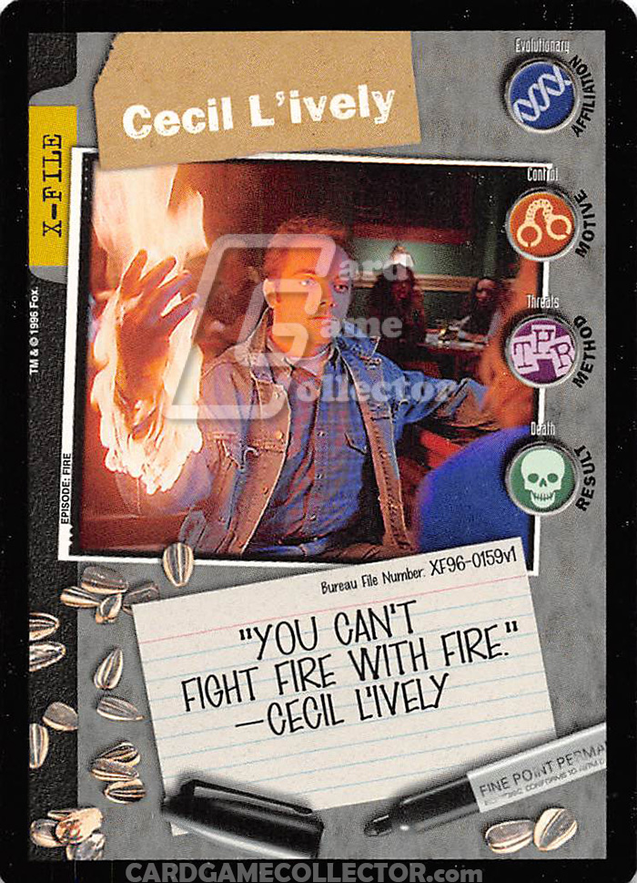 X-Files CCG: Cecil L'ively