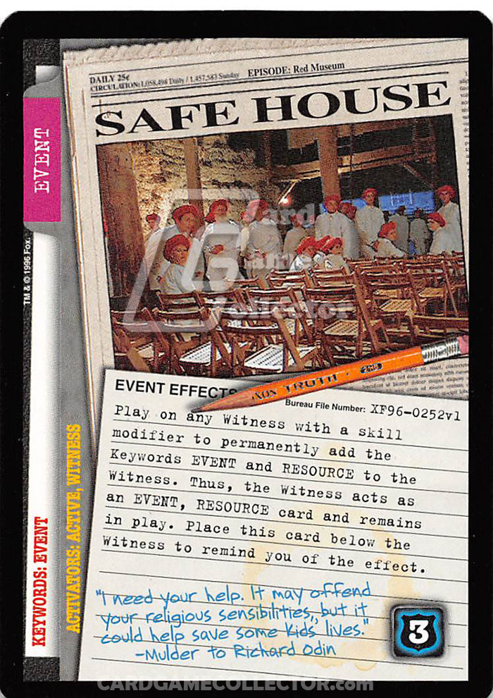 X-Files CCG: Safe House