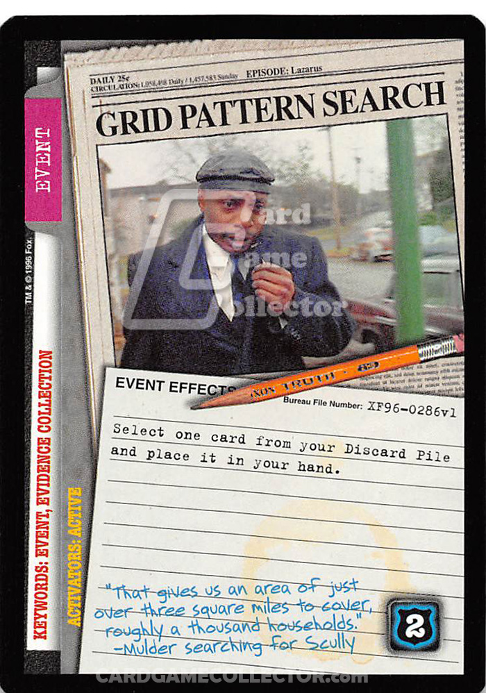 X-Files CCG: Grid Pattern Search