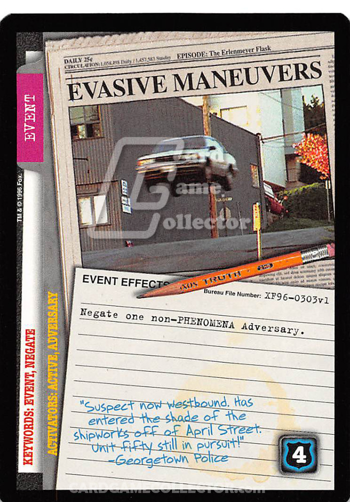 X-Files CCG: Evasive Maneuvers