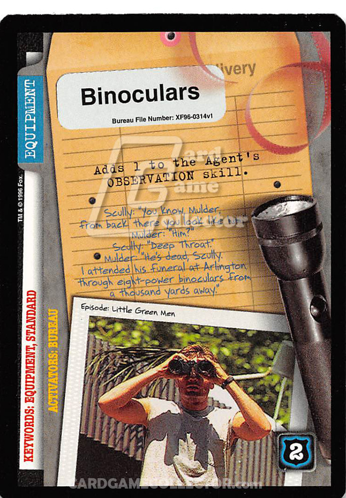 X-Files CCG: Binoculars