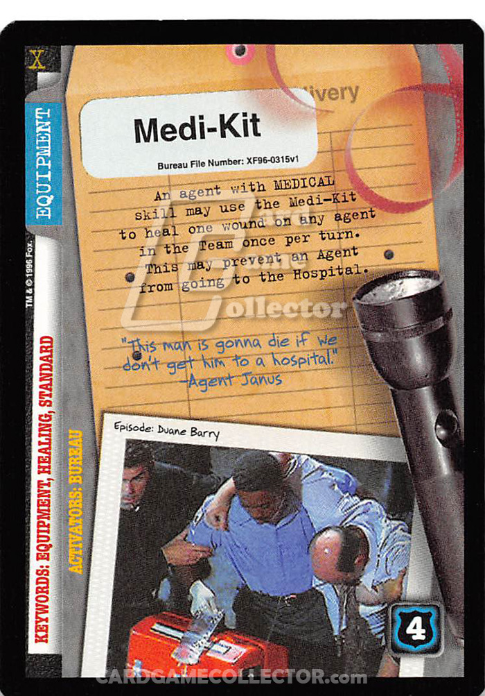 X-Files CCG: Medi-Kit