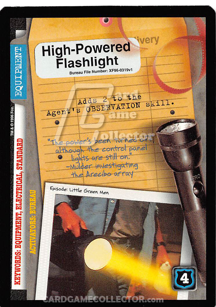 X-Files CCG: High-Powered Flashlight