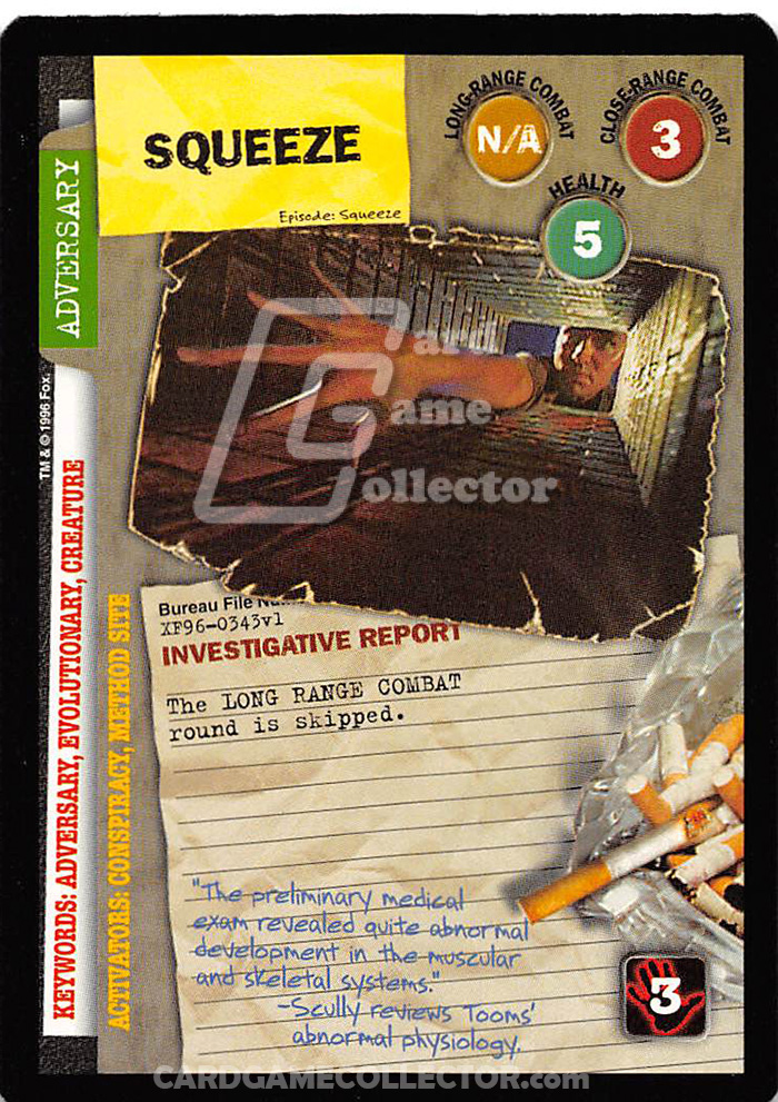 X-Files CCG: Squeeze