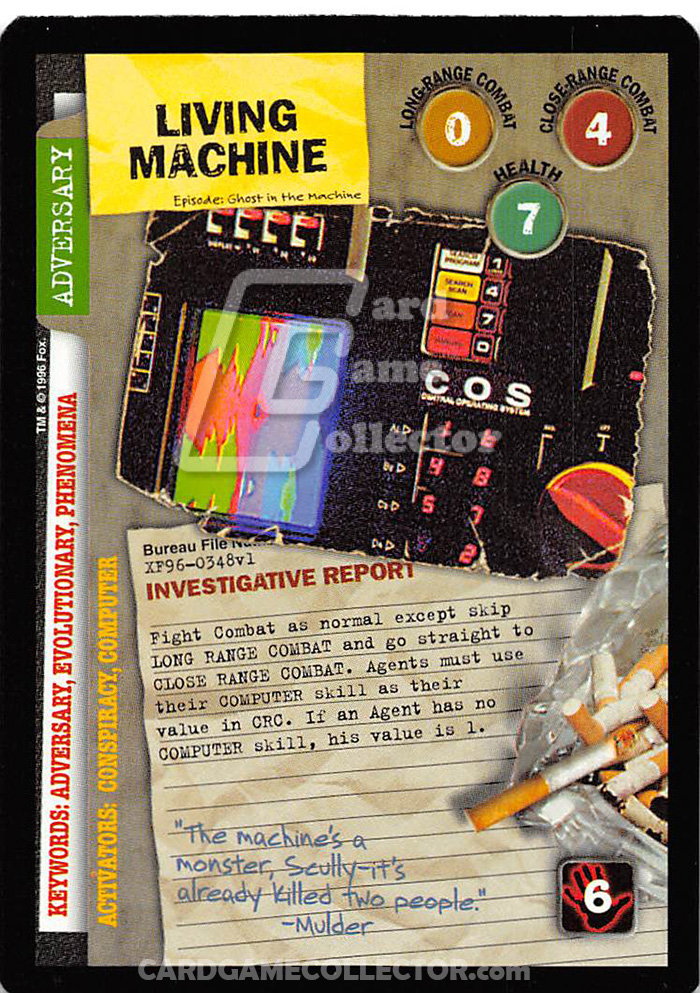X-Files CCG: Living Machine