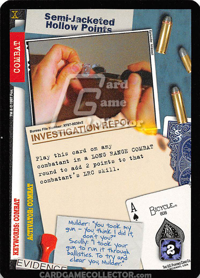 X-Files CCG: Semi-Jacketed Hollow Points