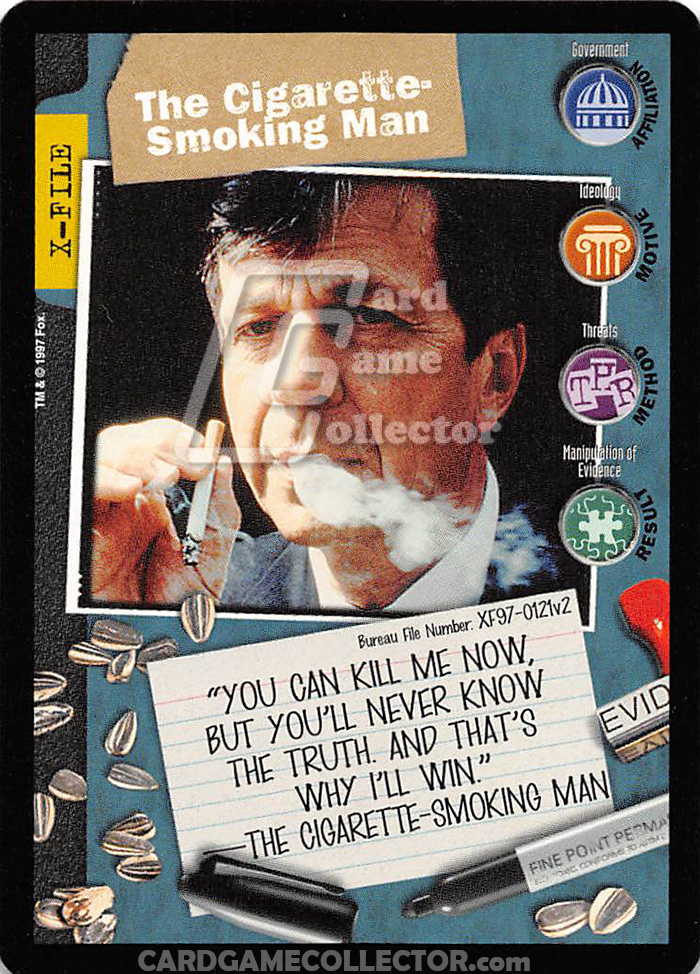 X-Files CCG: The Cigarette-Smoking Man
