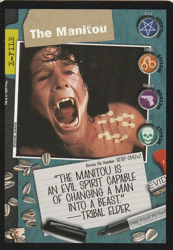 X-Files CCG: The Manitou