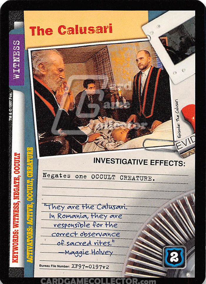 X-Files CCG: The Calusari