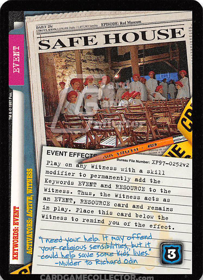 X-Files CCG: Safe House