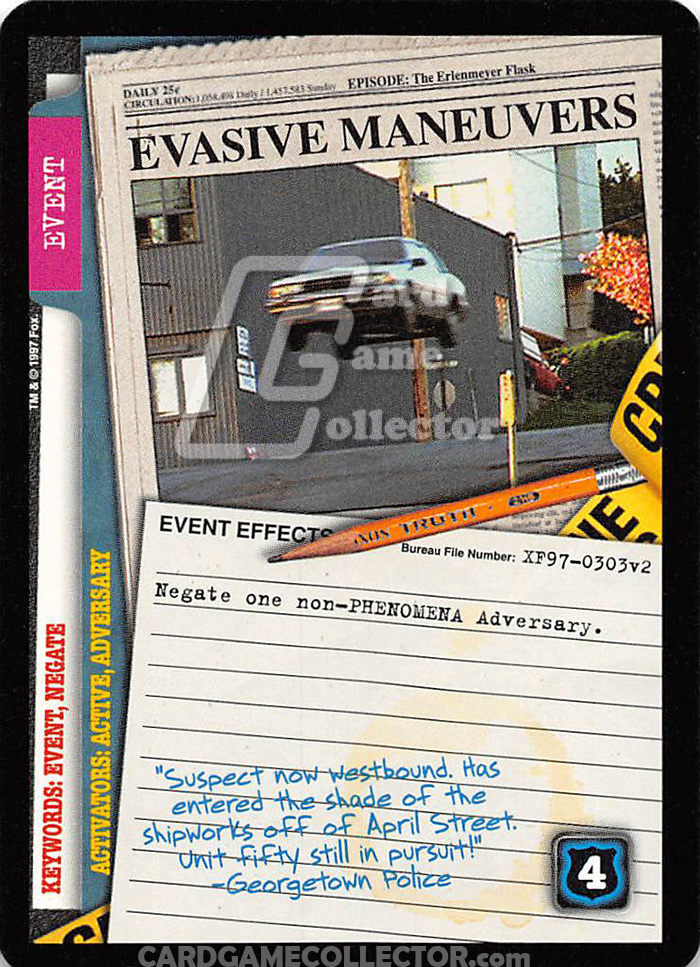 X-Files CCG: Evasive Maneuvers