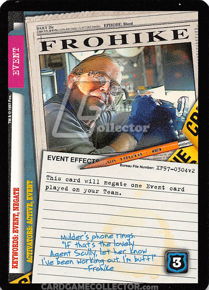 X-Files CCG: Frohike