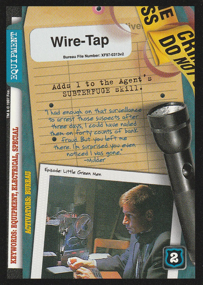 X-Files CCG: Wire-Tap