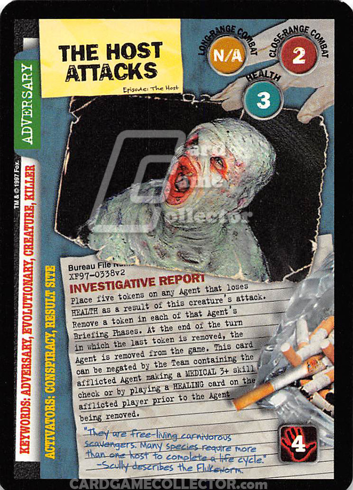 X-Files CCG: The Host Attacks