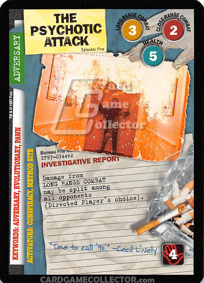 X-Files CCG: The Psychotic Attack
