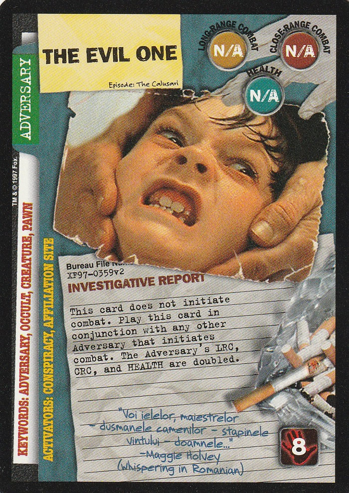 X-Files CCG: The Evil One
