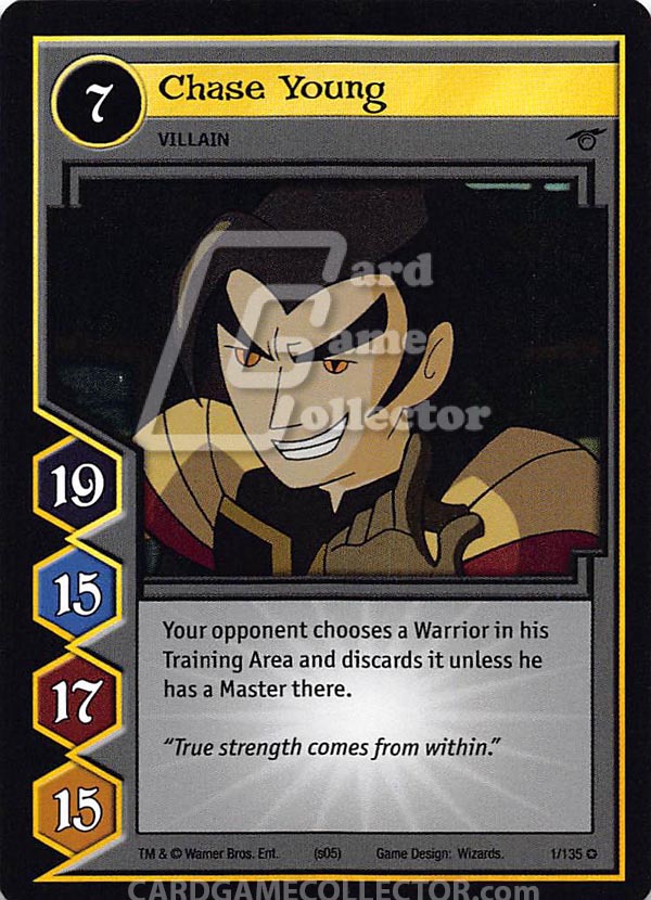 Xiaolin Showdown TCG:  Chase Young