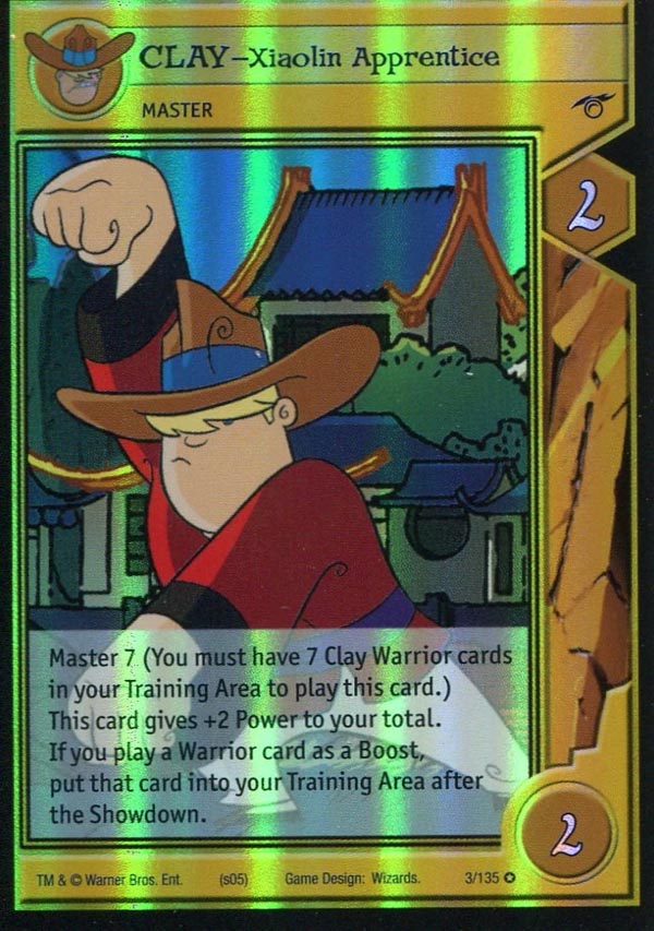 Xiaolin Showdown TCG:  Clay - Xiaolin Apprentice