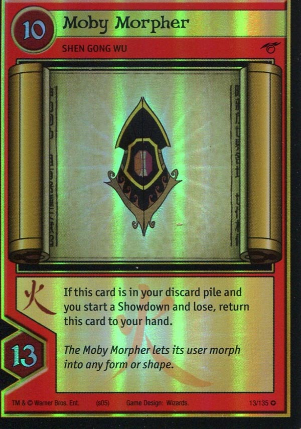 Xiaolin Showdown TCG:  Moby Morpher