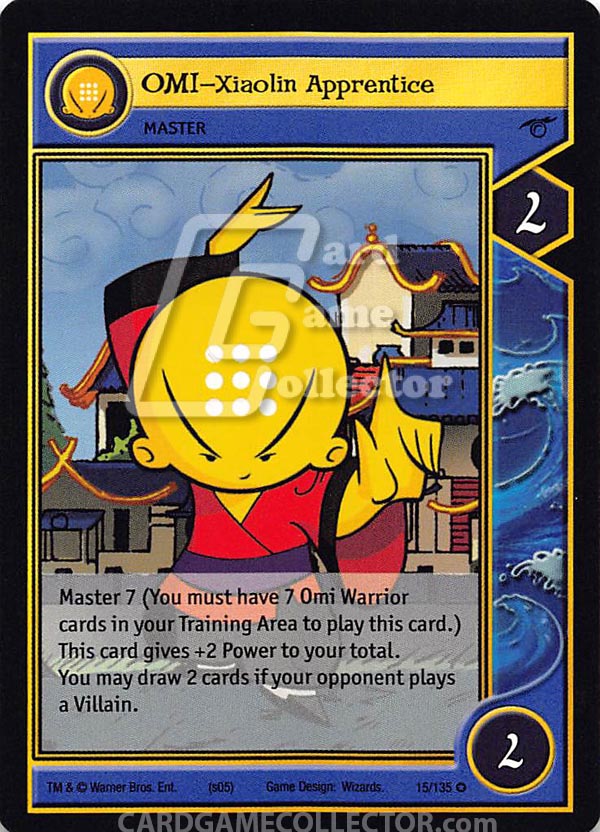 Xiaolin Showdown TCG:  Omi - Xiaolin Apprentice