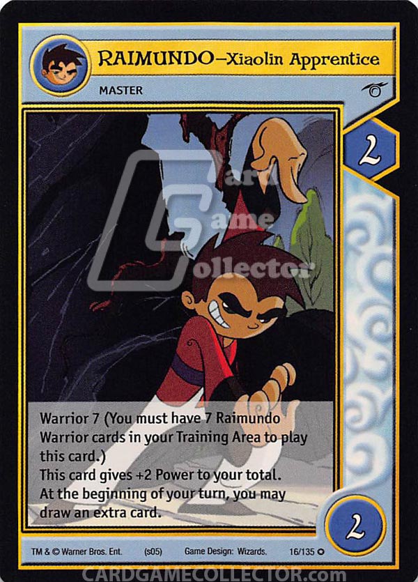 Xiaolin Showdown TCG:  Raimundo - Xiaolin Apprentice