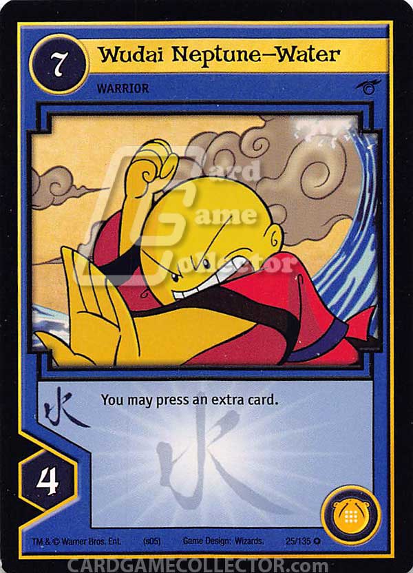 Xiaolin Showdown TCG:  Wudai Neptune - Water