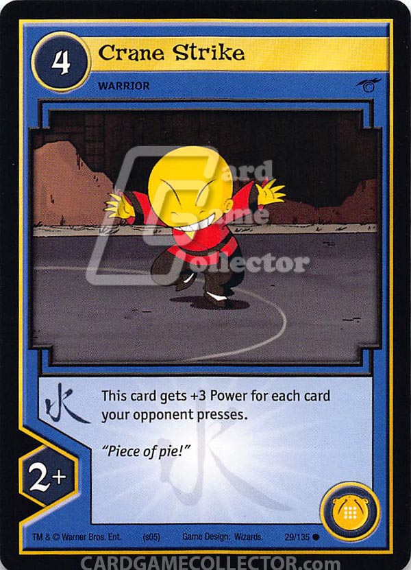 Xiaolin Showdown TCG:  Crane Strike