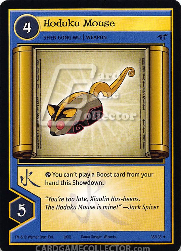 Xiaolin Showdown TCG:  Hoduku Mouse