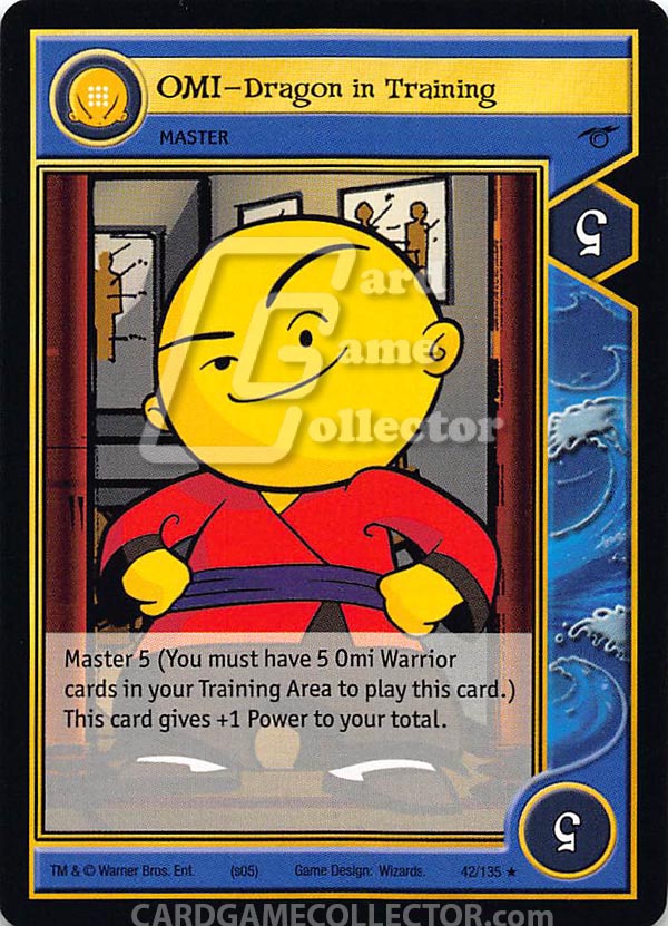 Xiaolin Showdown TCG:  Omi - Dragon in Training