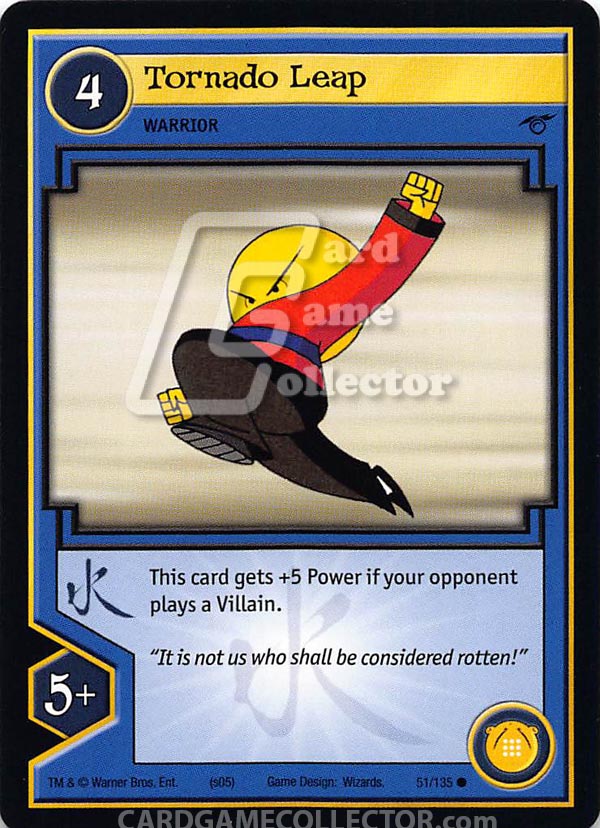 Xiaolin Showdown TCG:  Tornado Leap