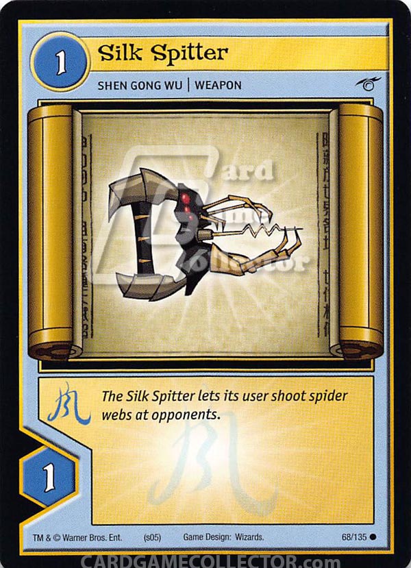 Xiaolin Showdown TCG:  Silk Spitter