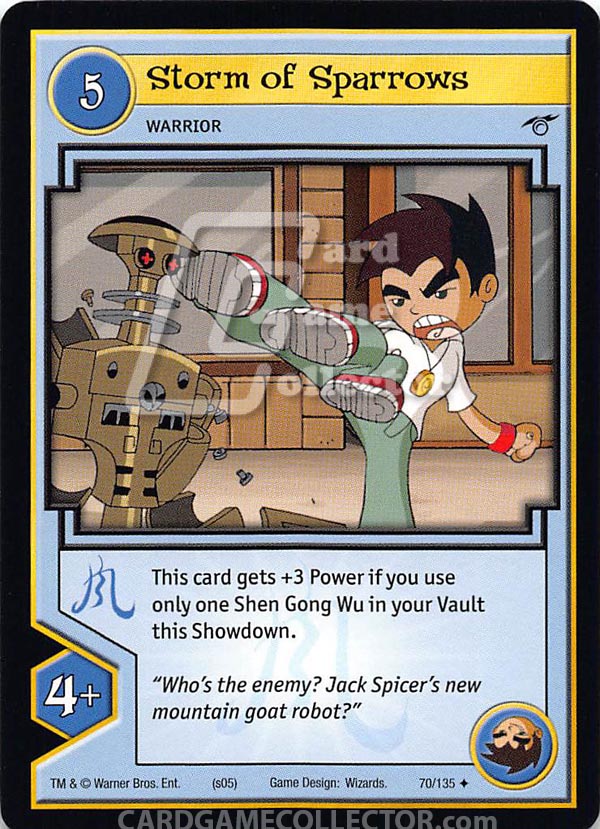 Xiaolin Showdown TCG:  Storm of Sparrows