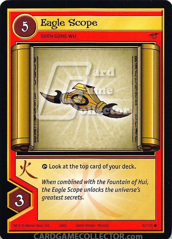 Xiaolin Showdown TCG:  Eagle Scope