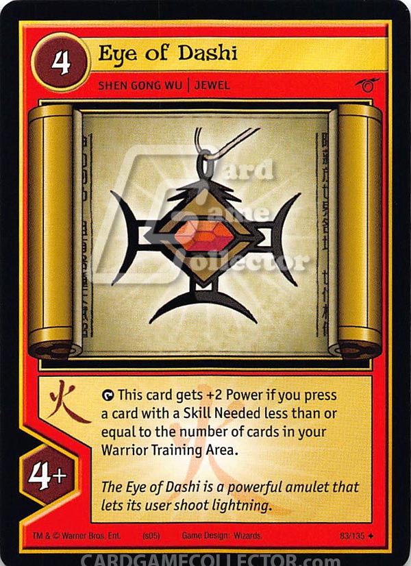 Xiaolin Showdown TCG:  Eye of Dashi