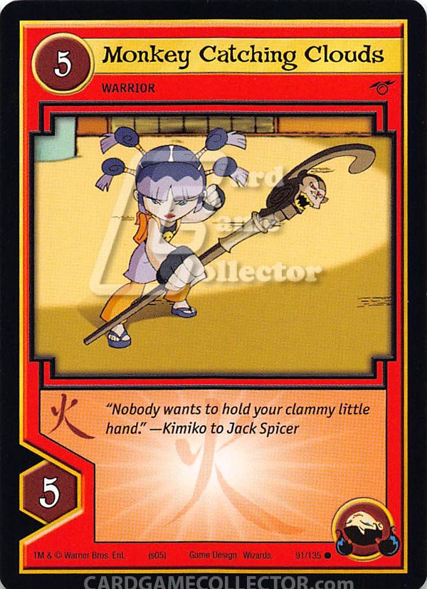 Xiaolin Showdown TCG:  Monkey Catching Clouds