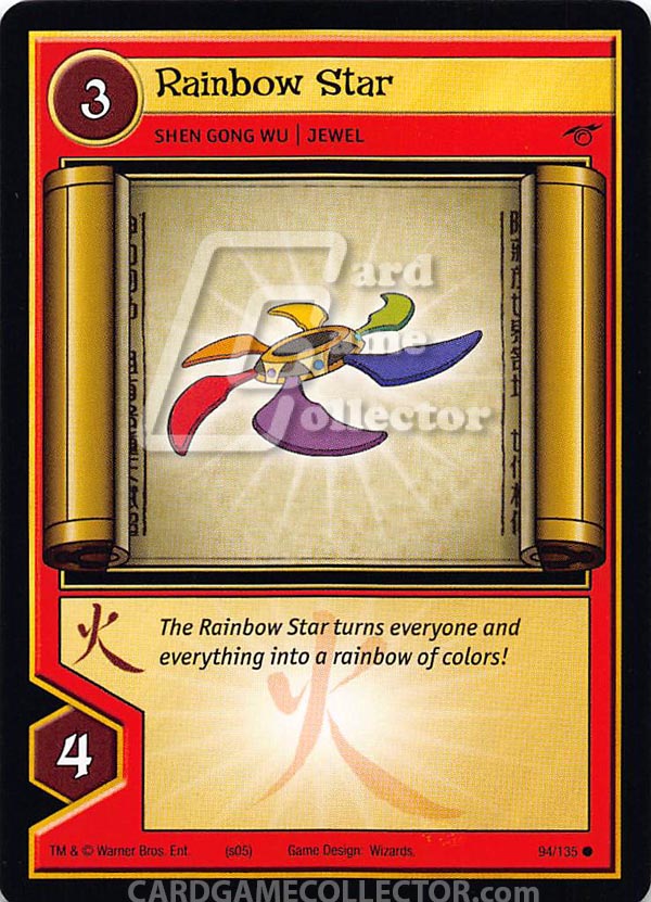 Xiaolin Showdown TCG:  Rainbow Star