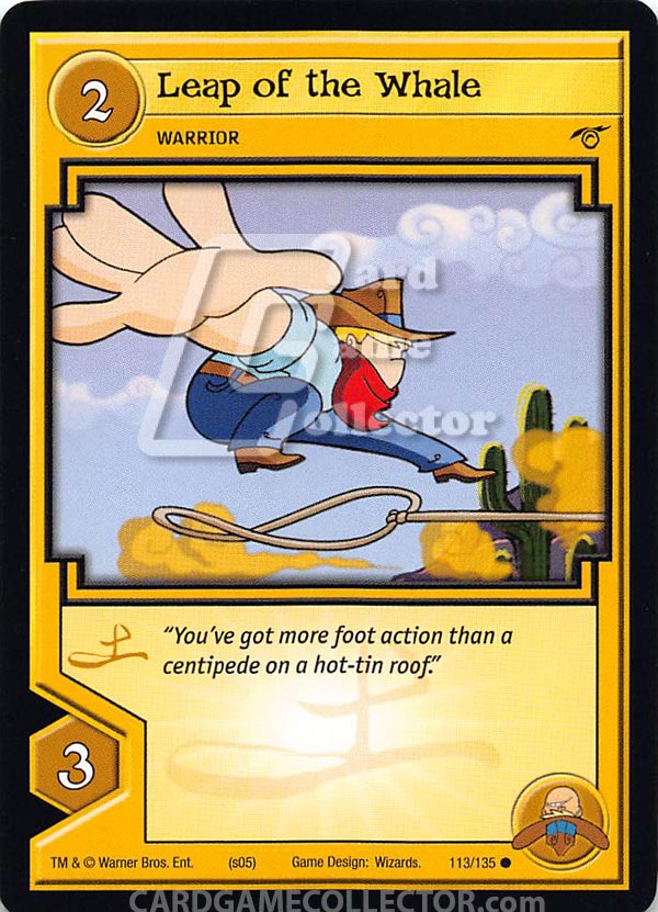 Xiaolin Showdown TCG:  Leap of the Whale