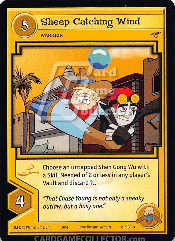 Xiaolin Showdown TCG:  Sheep Catching Wind