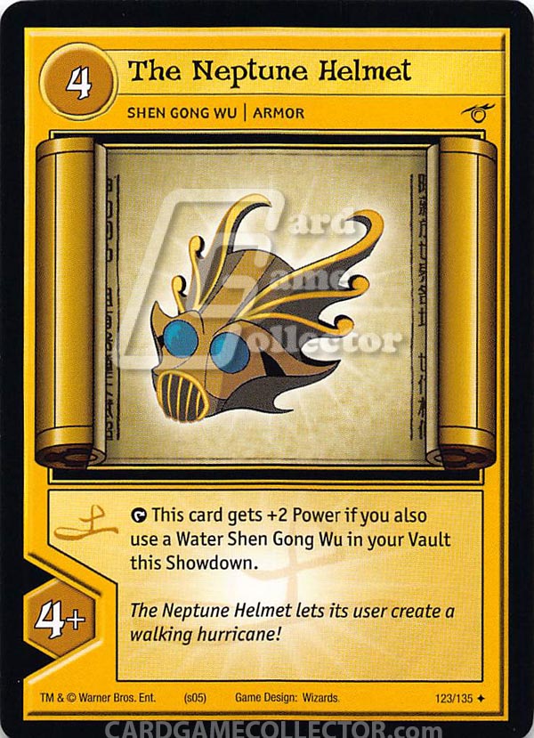 Xiaolin Showdown TCG:  The Neptune Helmet