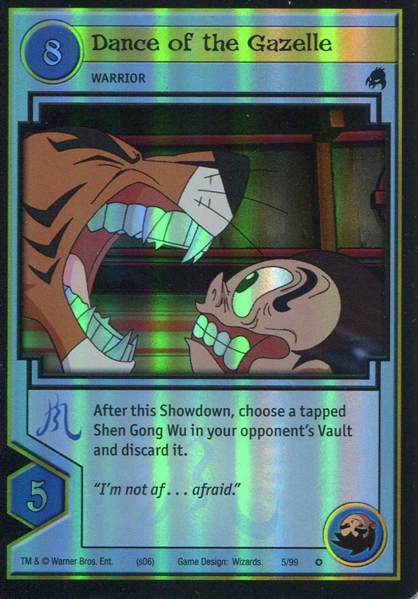 Xiaolin Showdown TCG:  Dance of the Gazelle