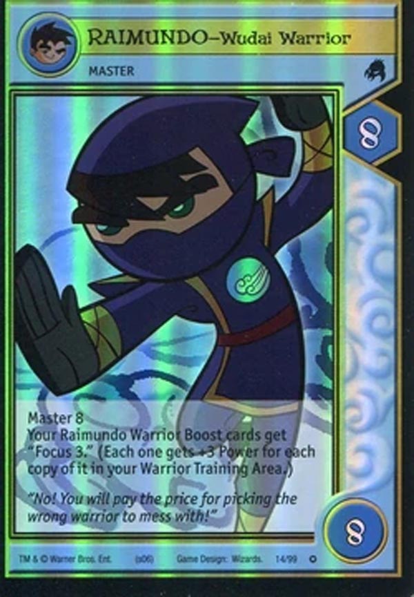 Xiaolin Showdown TCG:  Raimundo - Wudai Warrior